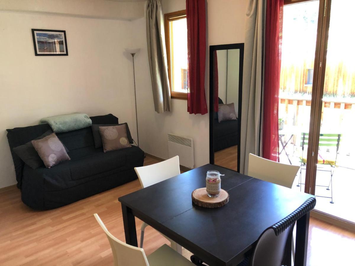 Studio Vue Piste + Parking Souterrain Privatif Inclus Les Orres Dış mekan fotoğraf