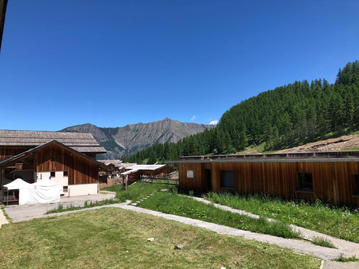 Studio Vue Piste + Parking Souterrain Privatif Inclus Les Orres Dış mekan fotoğraf